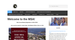 Desktop Screenshot of msahq.org