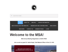 Tablet Screenshot of msahq.org